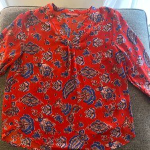 Large Paisley Blouse